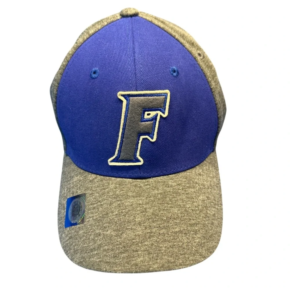 University‎ of Florida blue and Gray Hat with F logo